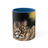 Sun Cat - Accent Coffee Mug, 11oz