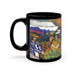 Farm to Table - Black Coffee Mug, 11oz