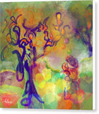 Blue Tree - Canvas Print