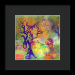 Blue Tree - Framed Print