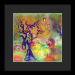 Blue Tree - Framed Print