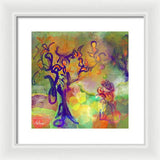 Blue Tree - Framed Print