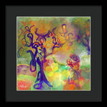 Blue Tree - Framed Print