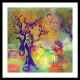 Blue Tree - Framed Print