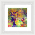 Blue Tree - Framed Print