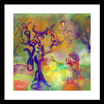 Blue Tree - Framed Print