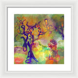 Blue Tree - Framed Print