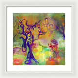 Blue Tree - Framed Print