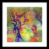 Blue Tree - Framed Print