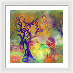 Blue Tree - Framed Print