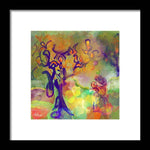 Blue Tree - Framed Print