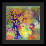 Blue Tree - Framed Print