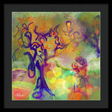 Blue Tree - Framed Print