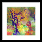 Blue Tree - Framed Print