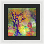 Blue Tree - Framed Print