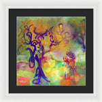 Blue Tree - Framed Print