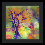 Blue Tree - Framed Print