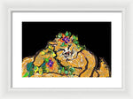 Flower Cat - Framed Print