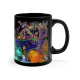 Fishing Trip - Black Coffee Mug, 11oz