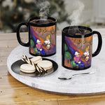 Breakfast Spot - Black Coffee Mug, 11oz