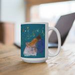 Blue Skyline - Ceramic Mug 15oz