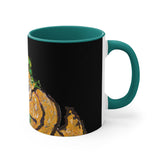 Flower Cat - 11oz Accent Mug