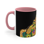 Flower Cat - 11oz Accent Mug