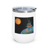 Space Butterfly - 12oz Insulated Wine Tumbler