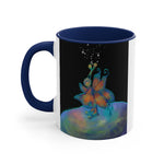 Butterfly in Space - Accent Coffee Mug, 11oz