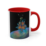 Butterfly in Space - Accent Coffee Mug, 11oz