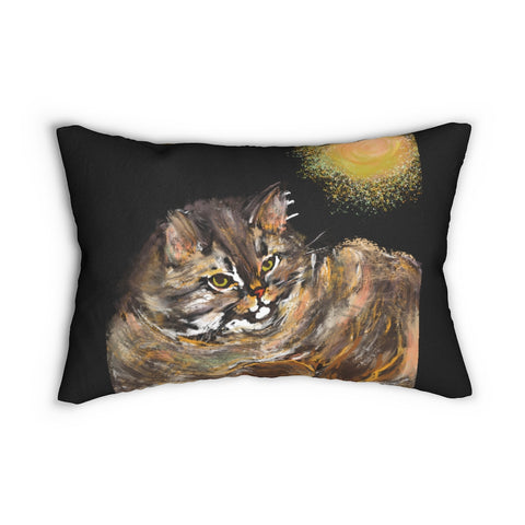 Sun Cat - Spun Polyester Lumbar Pillow