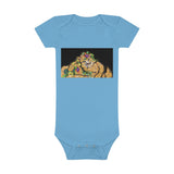 Flower Cat - Baby Short Sleeve Onesie®