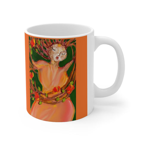 Tree Lady Ceramic Mug 11oz