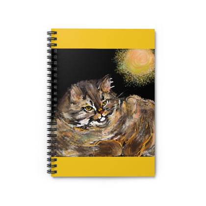 Sun Cat - Spiral Notebook