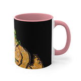 Flower Cat - 11oz Accent Mug