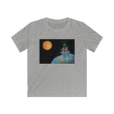 Space Butterfly - Kids Softstyle Tee