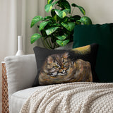 Sun Cat - Spun Polyester Lumbar Pillow