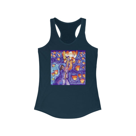 Lanterns - Women's Racerback Tank