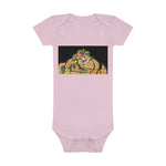 Flower Cat - Baby Short Sleeve Onesie®