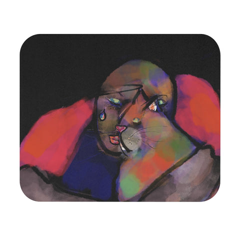 Cat Person - Mouse Pad (Rectangle)