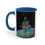 Butterfly in Space - Accent Coffee Mug, 11oz