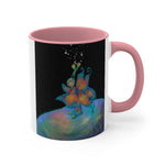 Butterfly in Space - Accent Coffee Mug, 11oz