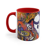 Paris Café Multiple Colors 11oz Accent Mug