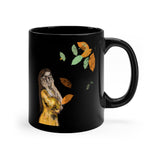 Time - Black Coffee Mug, 11oz