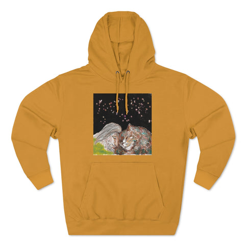 Cat and Man - Pullover Hoodie