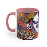 Paris Café Multiple Colors 11oz Accent Mug