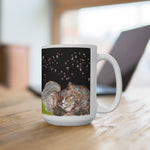 Cat and Man - Ceramic Mug 15oz