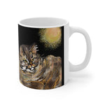 Sun Cat Ceramic Mug 11oz