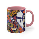 Paris Café Multiple Colors 11oz Accent Mug