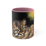 Sun Cat - Accent Coffee Mug, 11oz